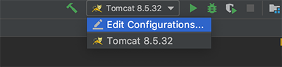 Edit Configurations